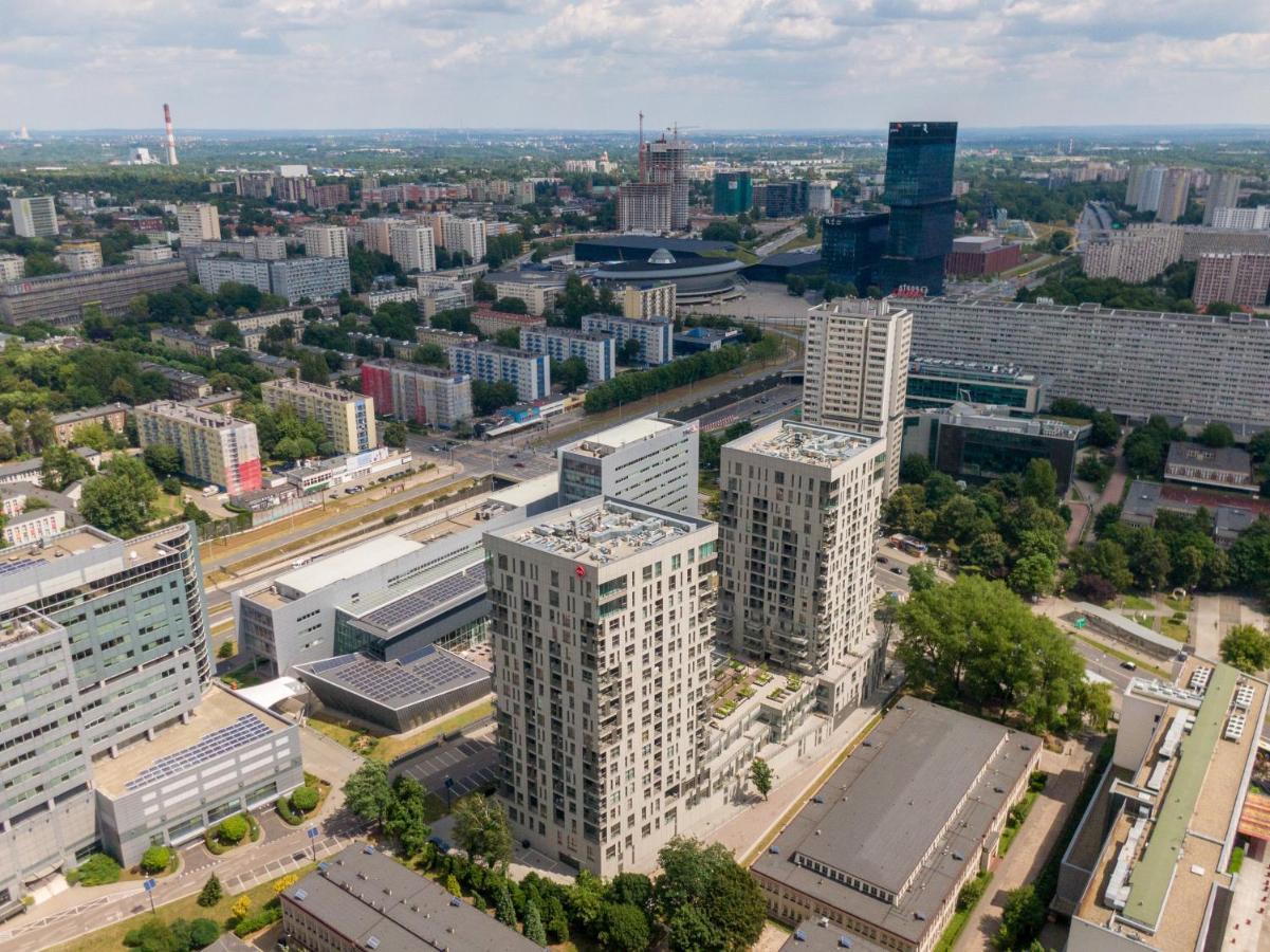 Urban Apartments Luxury Skyline Sokolska Towers 30A, 2 Free Garages, Gym & Sauna, Self Check-In Katowice Exterior photo