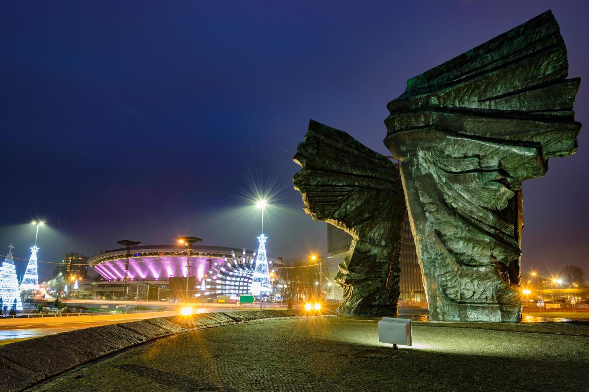 Urban Apartments Luxury Skyline Sokolska Towers 30A, 2 Free Garages, Gym & Sauna, Self Check-In Katowice Exterior photo